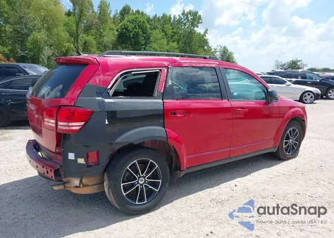 2018 Dodge Journey Se из США, поврежденный, VIN 3C4PDCAB9JT352843